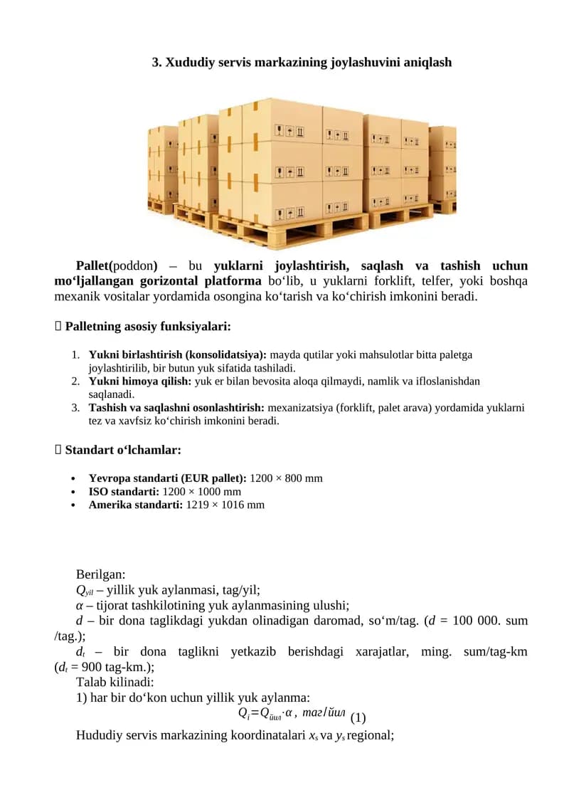 Pallet(poddon)