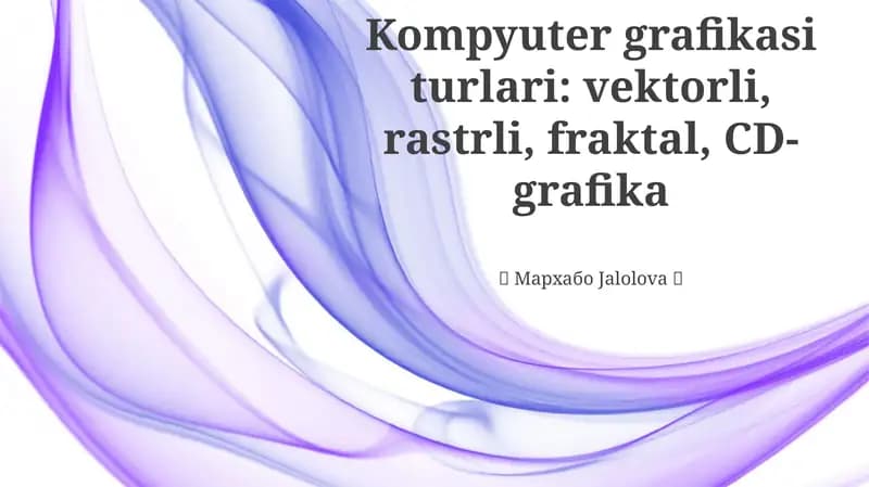 Kompyuter Grafika