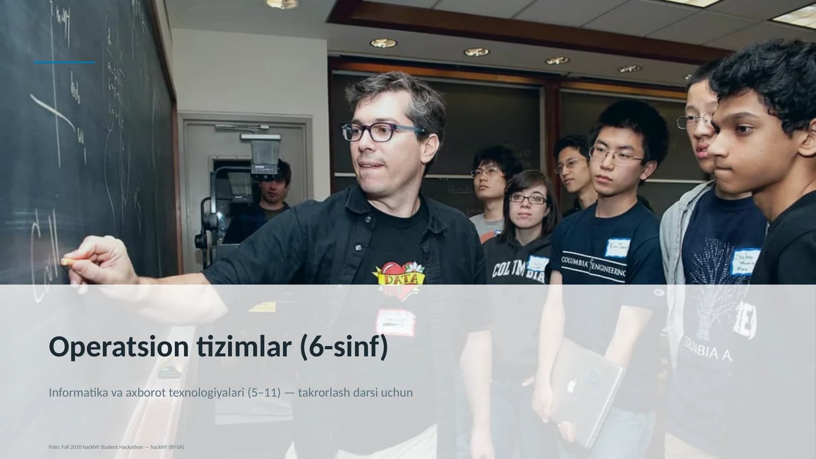 Operatsion tizimlar (6-sinf)