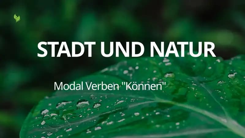 Stadt und Natur