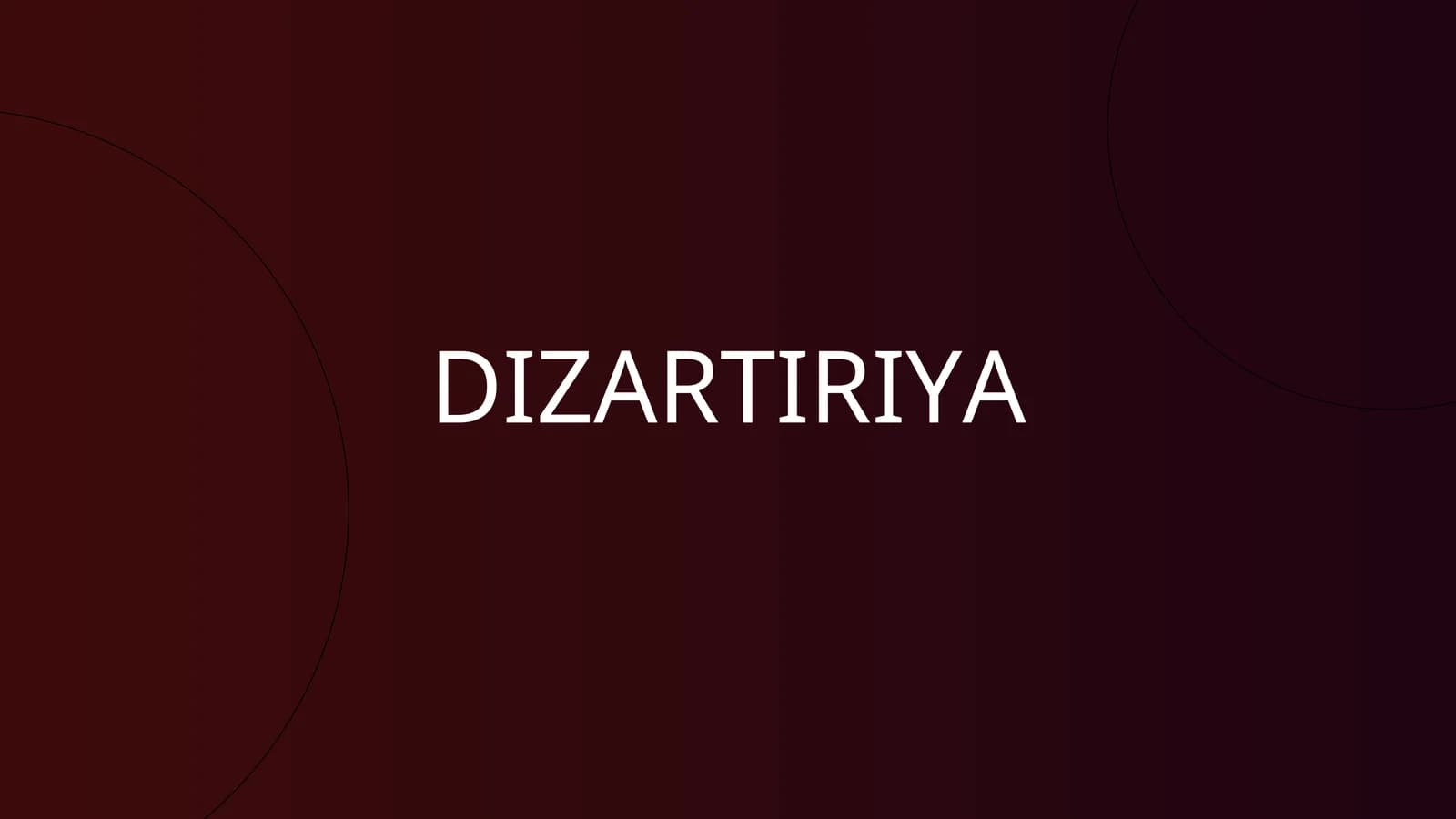 Dizartiriya