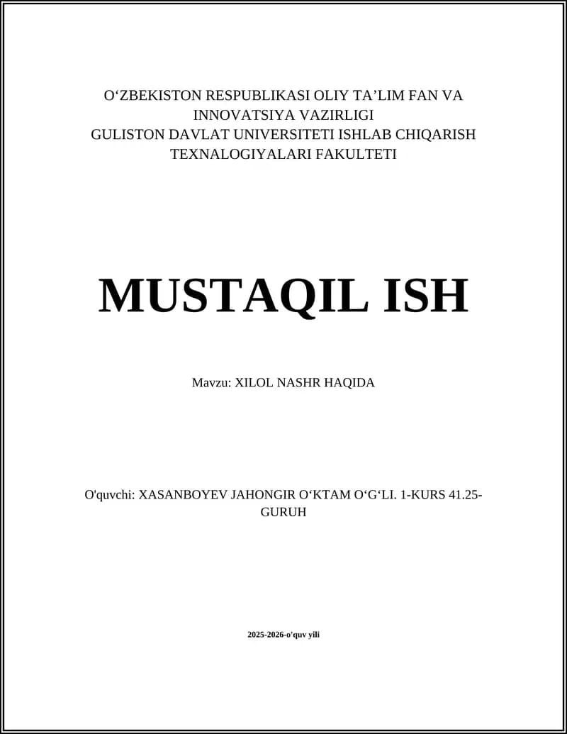 Xilol Nashr