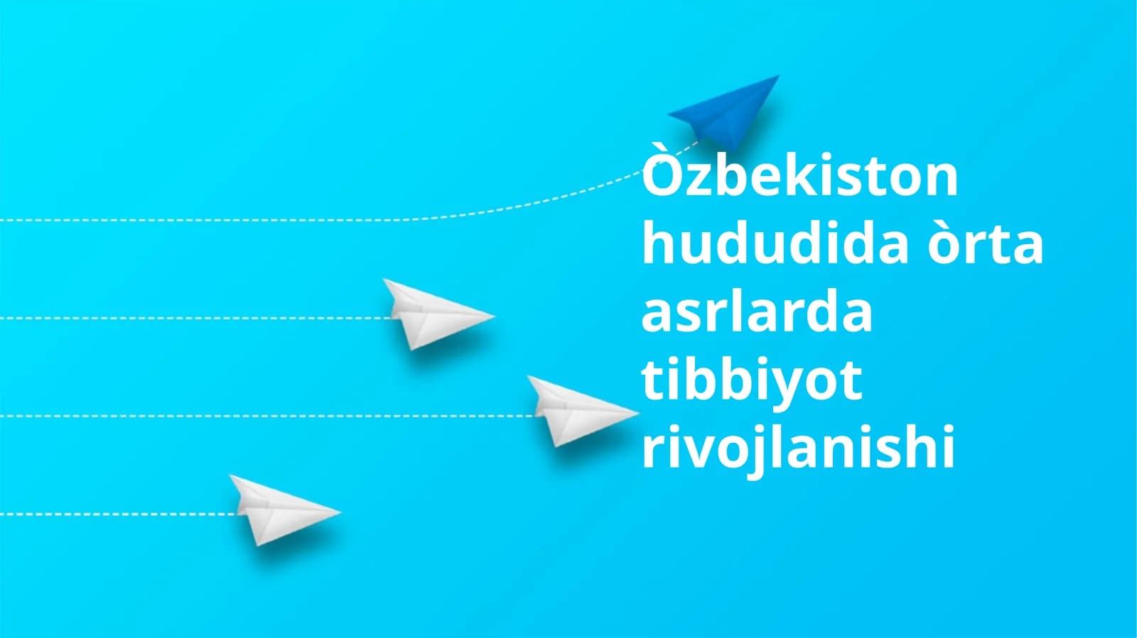 O`zbekiston hududida òrta asrlarda tibbiyot rivojlanishi