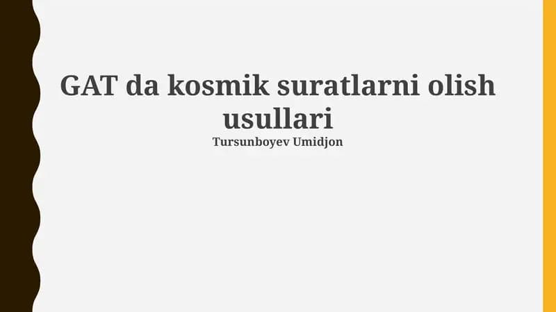 Teleskoplar turlari va ularning imkoniyatlari