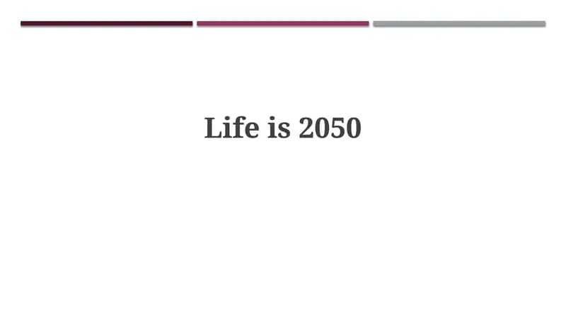 The World in 2050: A Demographic and Environmental Overview