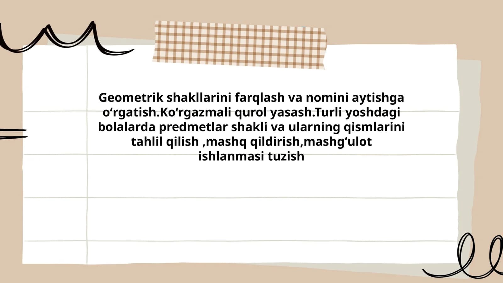 Geometrik shakllar va ularning nomi