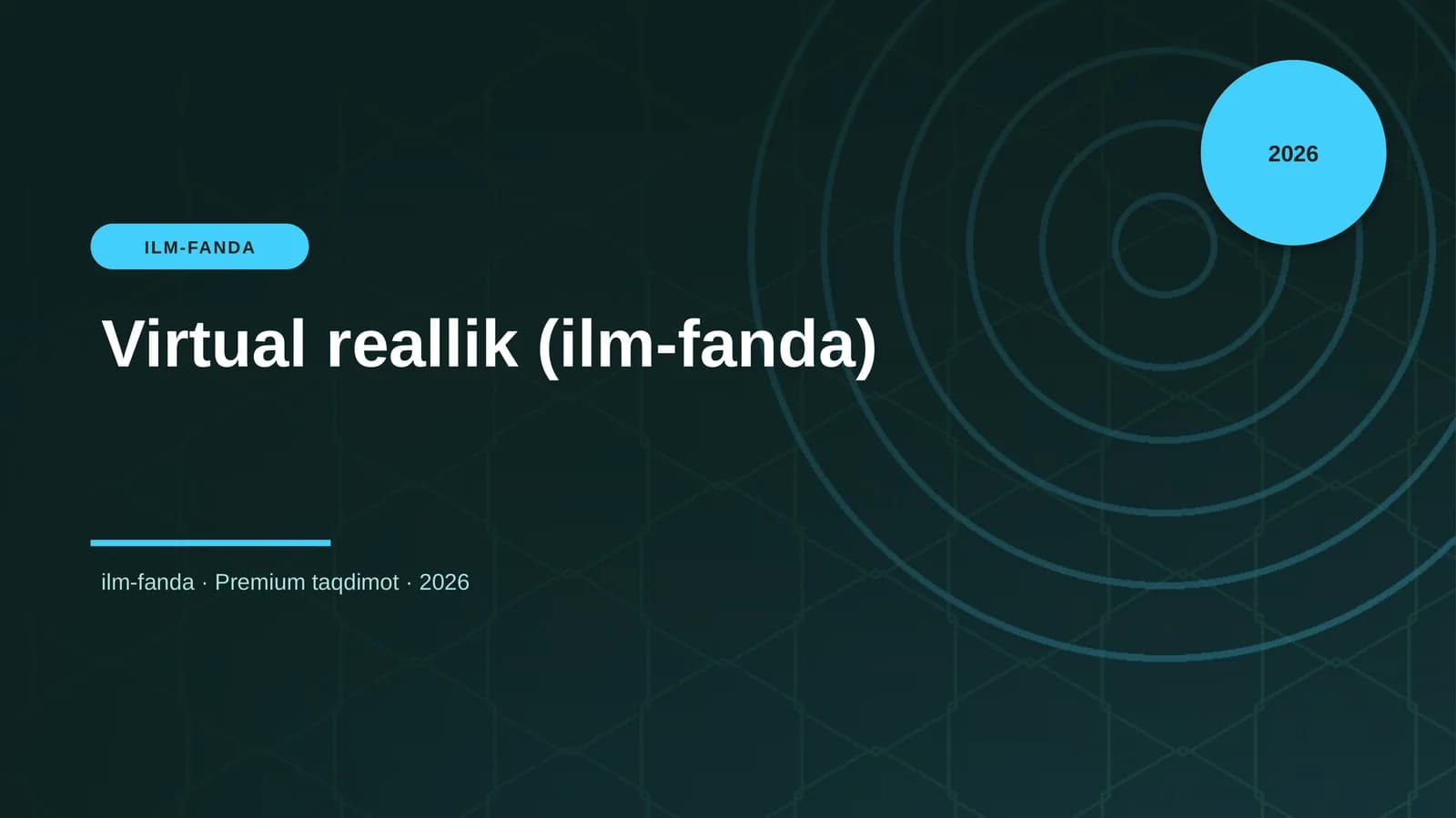 Virtual reallik (ilm-fanda)
