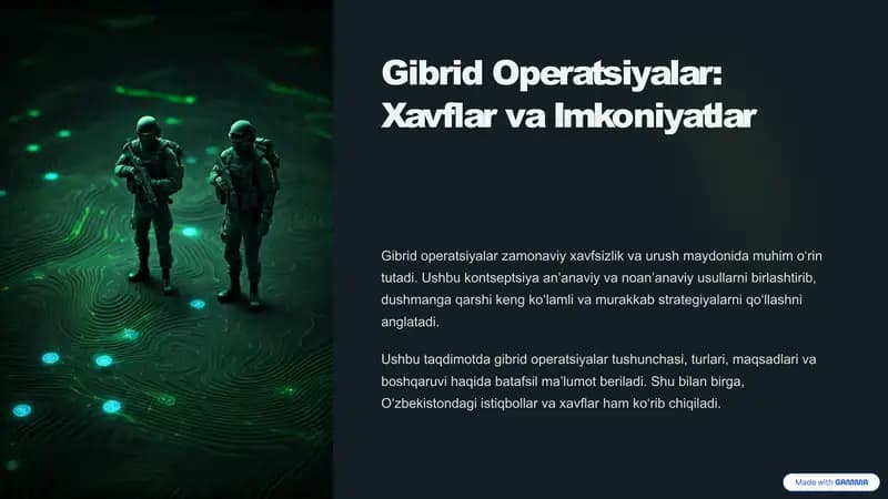 Gibrid Operatsiyalar