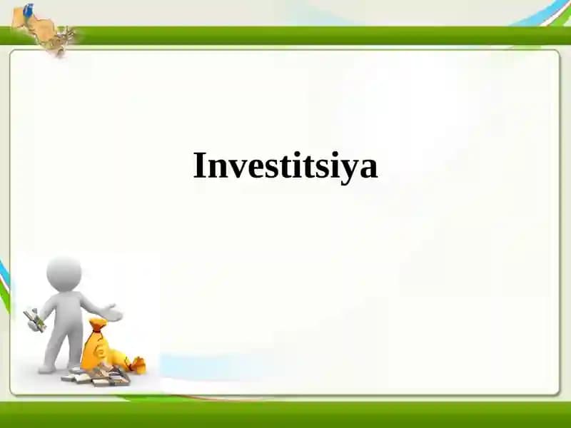 Investitsiya