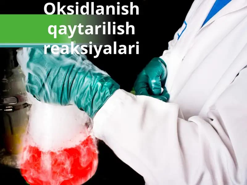 Oksidlanish-qaytarilish reaksiyalari