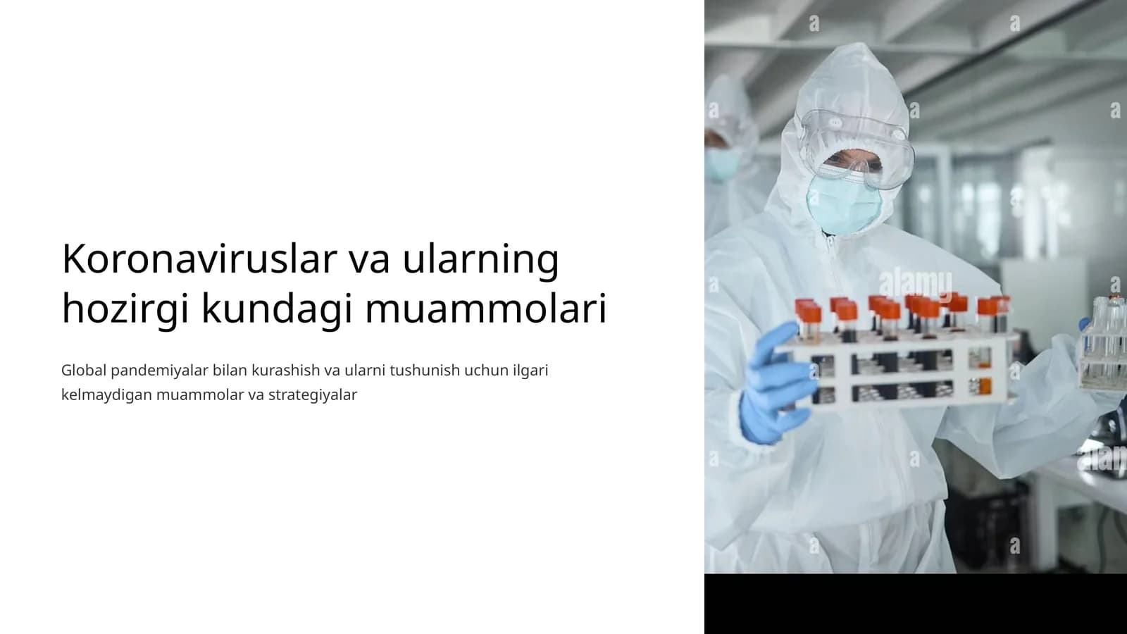 Koronaviruslar va ularning hozirgi kundagi muammolari