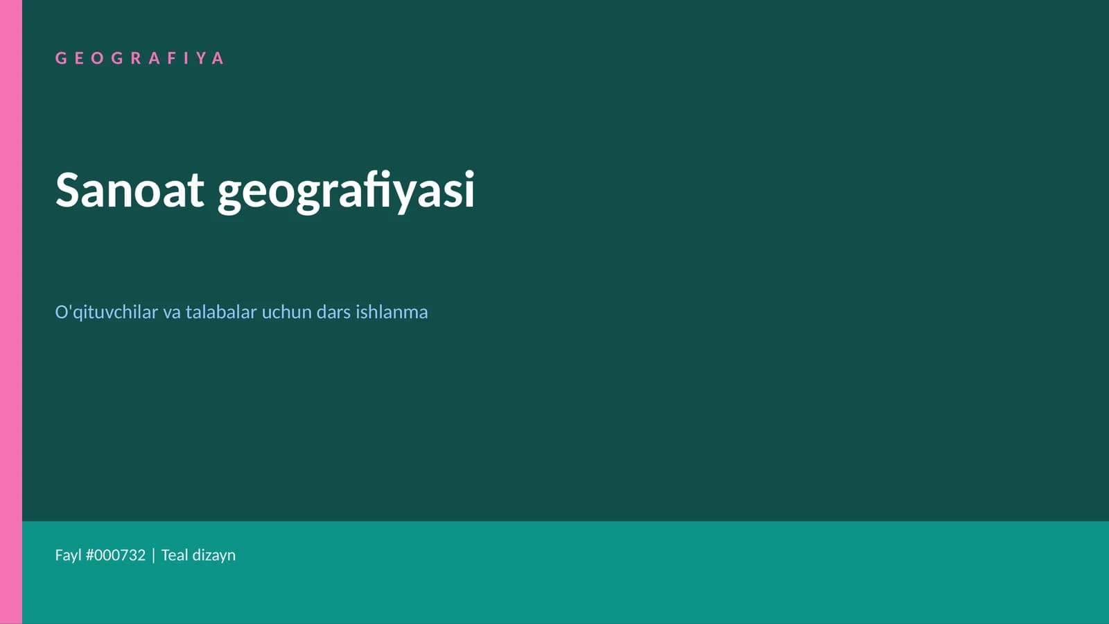 Sanoat geografiyasi