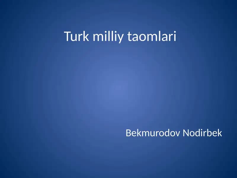 Turkmilliytaomlari
