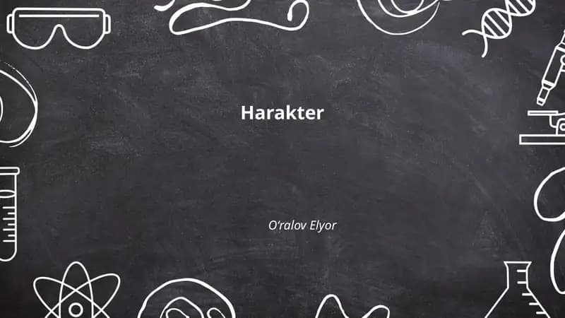 Harakter