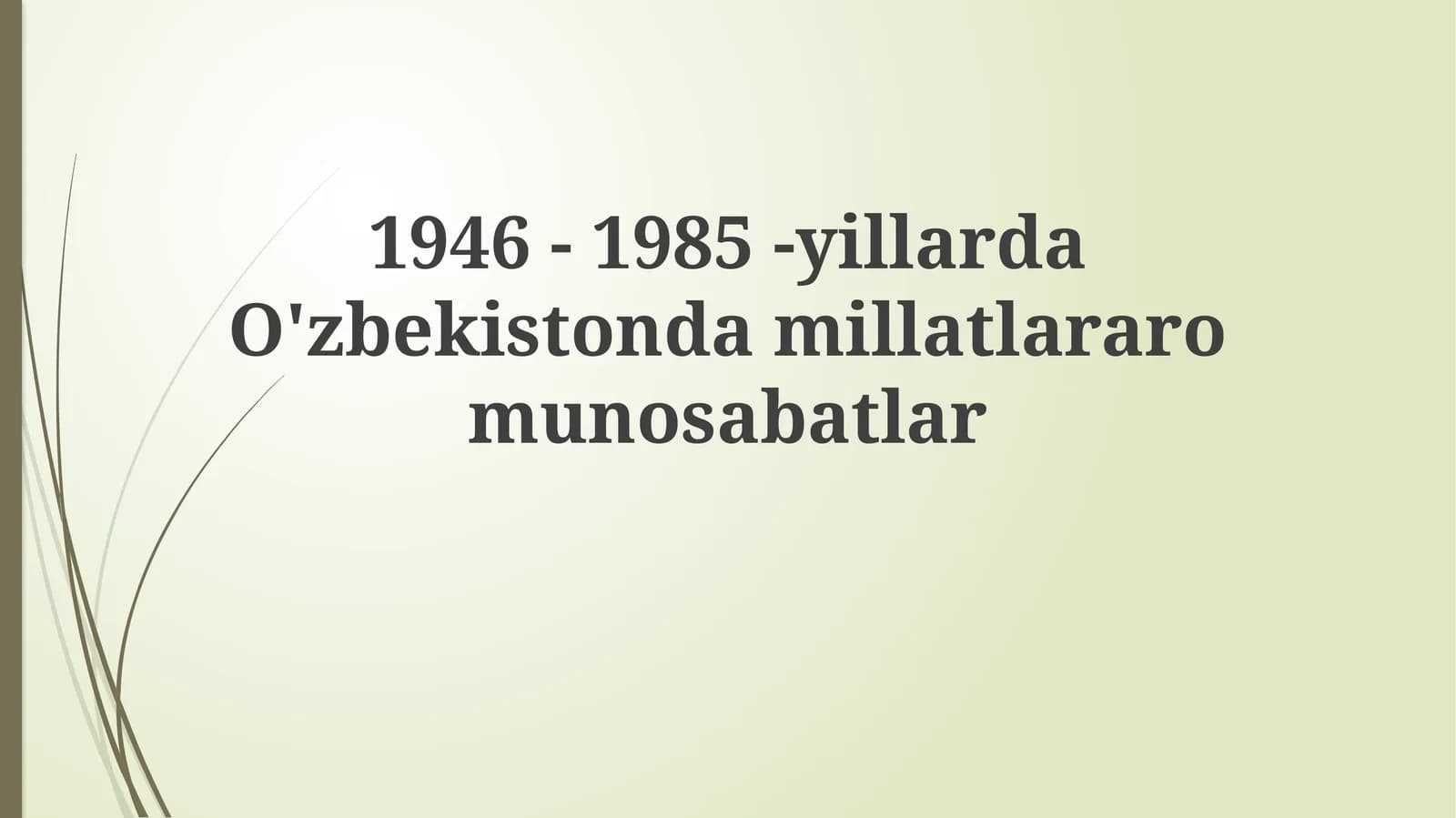 Urushdan keyingi demografik o'zgarishlar va majburiy migratsiya