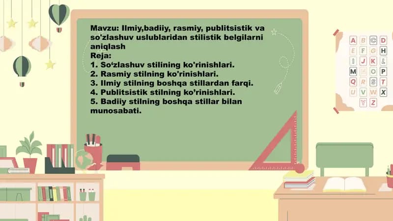 uslubiyat asoslari