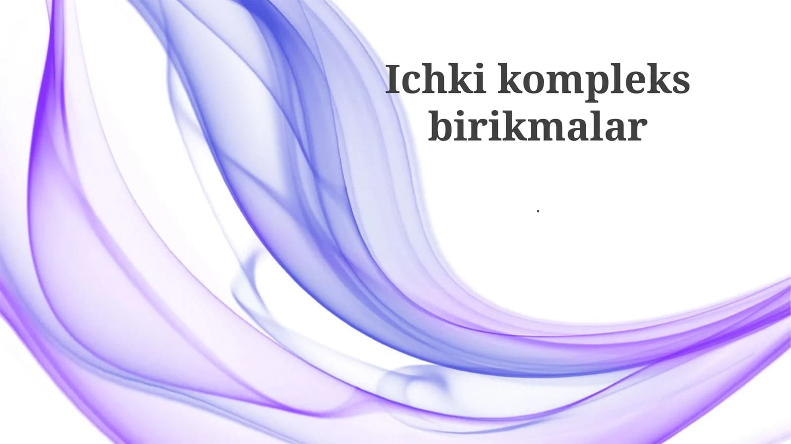 Ichki kompleks birikmalar