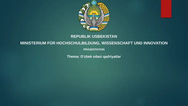 Oʻzbekoilasiqadriyatlar