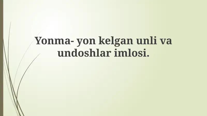 Yonma- yonkelganunlivaundoshlarimlosi