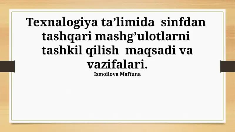 "STEAM" ta'lim dasturi
