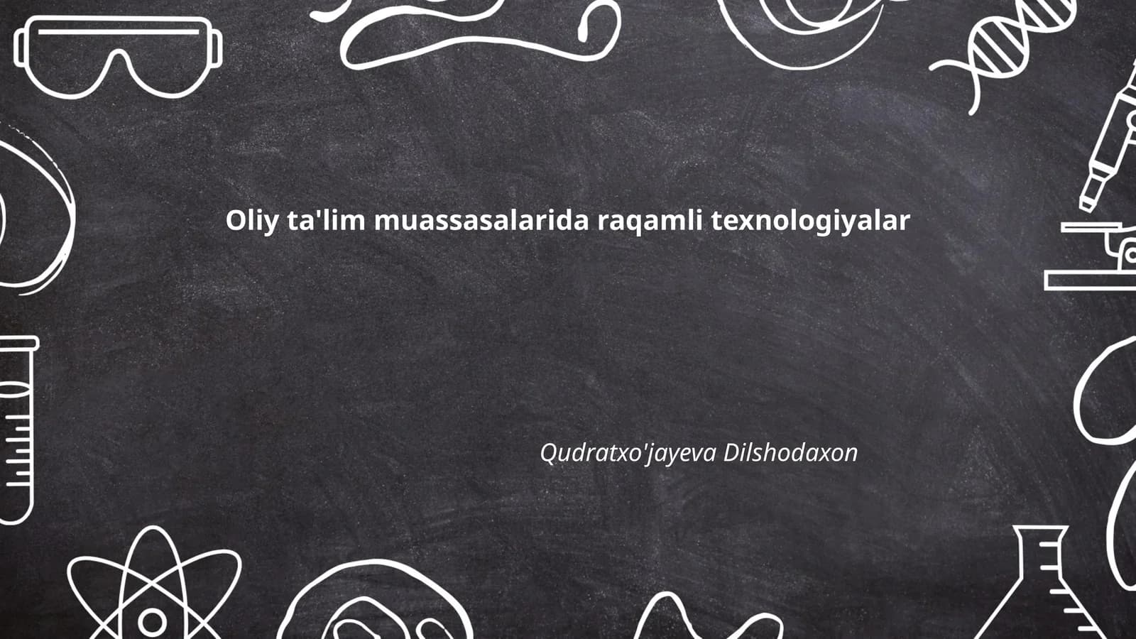 Raqamli ta'lim muhitlari