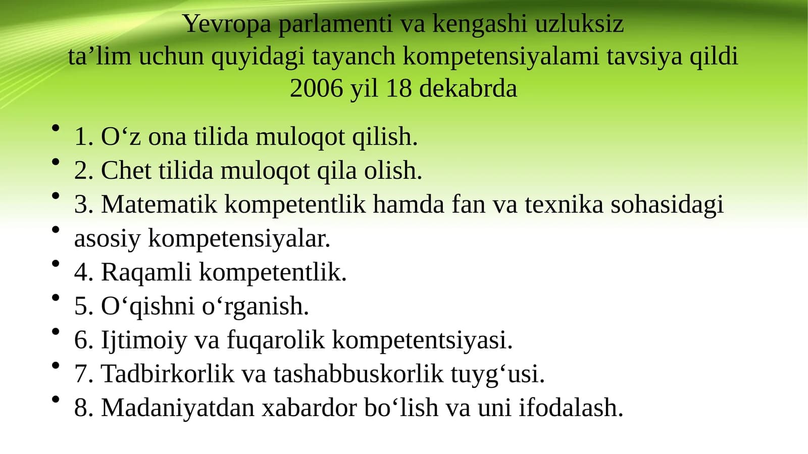 Kompetensiyalar