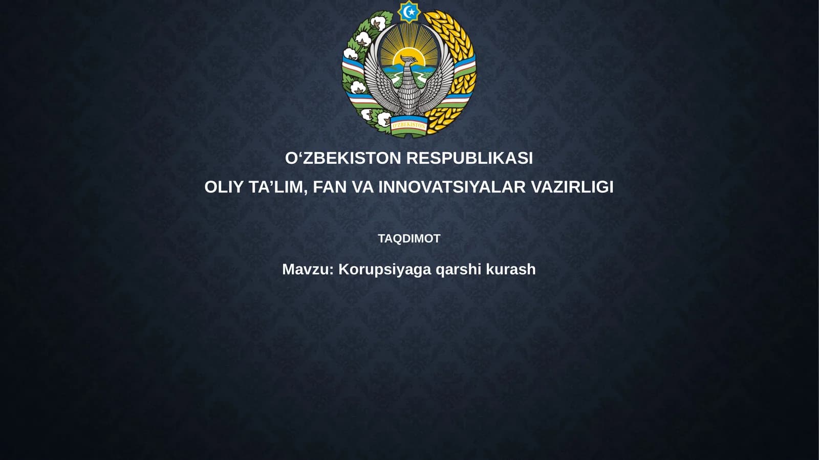 Korupsiyaga qarshi kurash