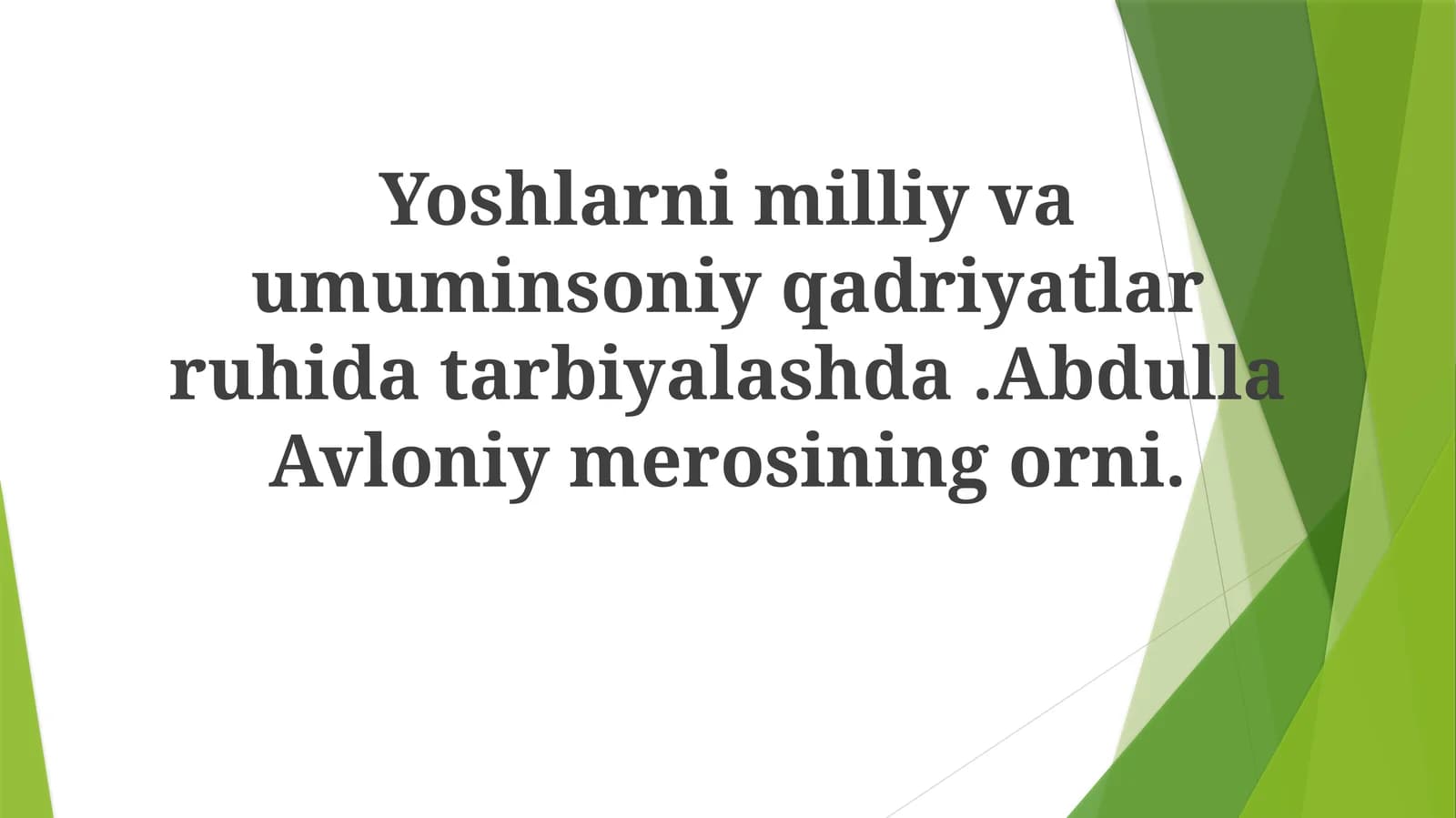 Abdulla Avloniyning Asosiy Asarlari