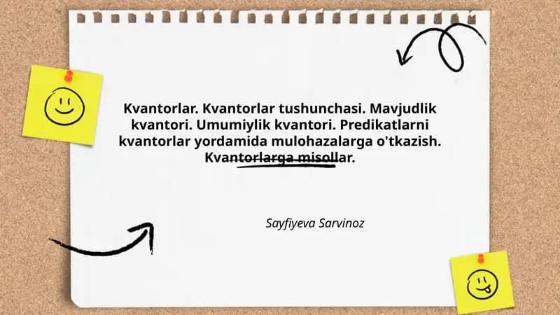 Kvantorlar