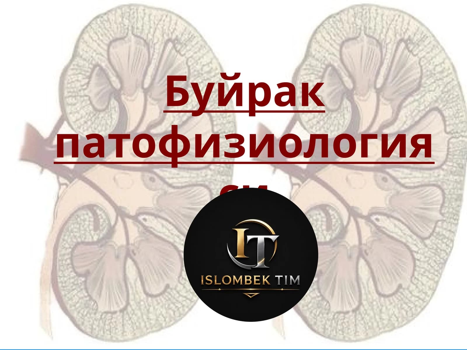 Буйрак патофизиологияси
