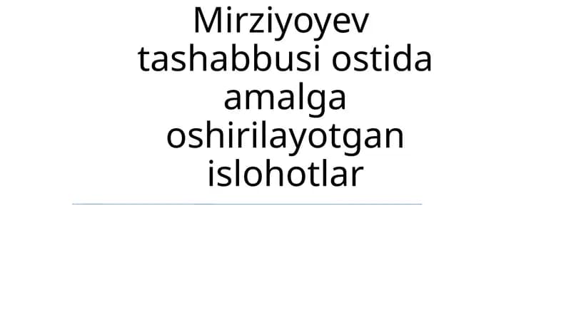 Sud-huquq islohotlari