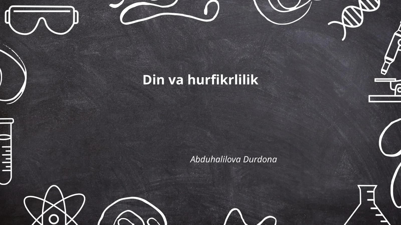 Din va hurfikrlilik