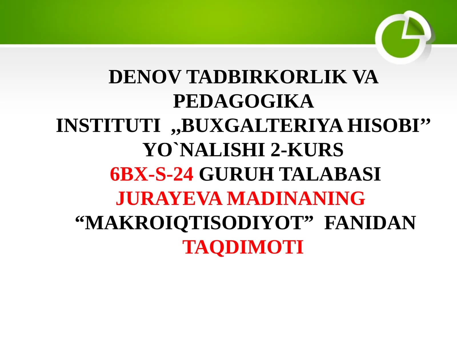 Iste’mol, jamg’arma va investitsiyalar