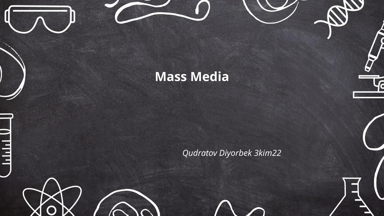 Mass Media History