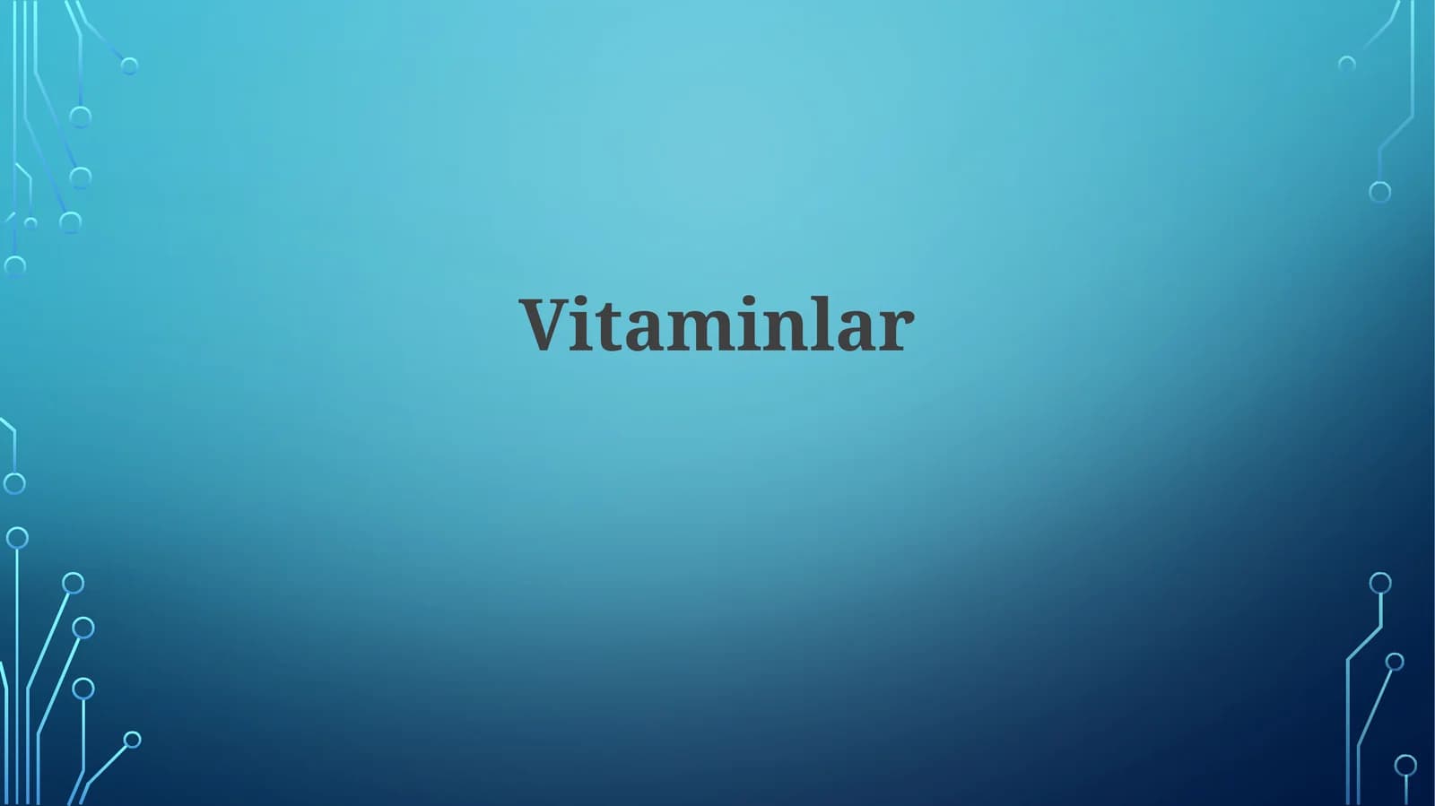 Vitaminlar