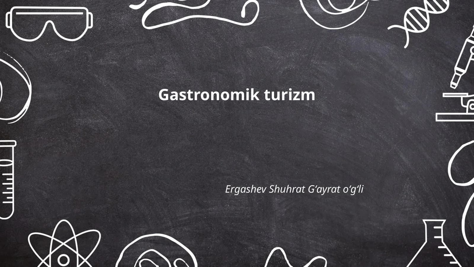Gastronomik turizmning rivojlanishi