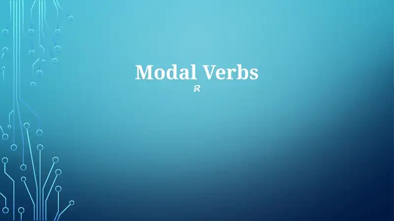 Modal Verbs
