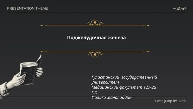 Поджелудочная железа