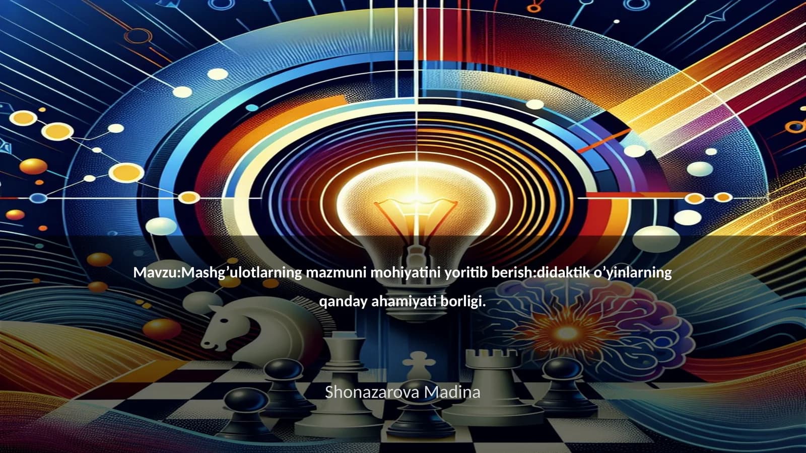 Didaktik o’yinlarning ta’rifi va maqsadi