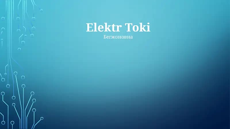 Elektr Toki
