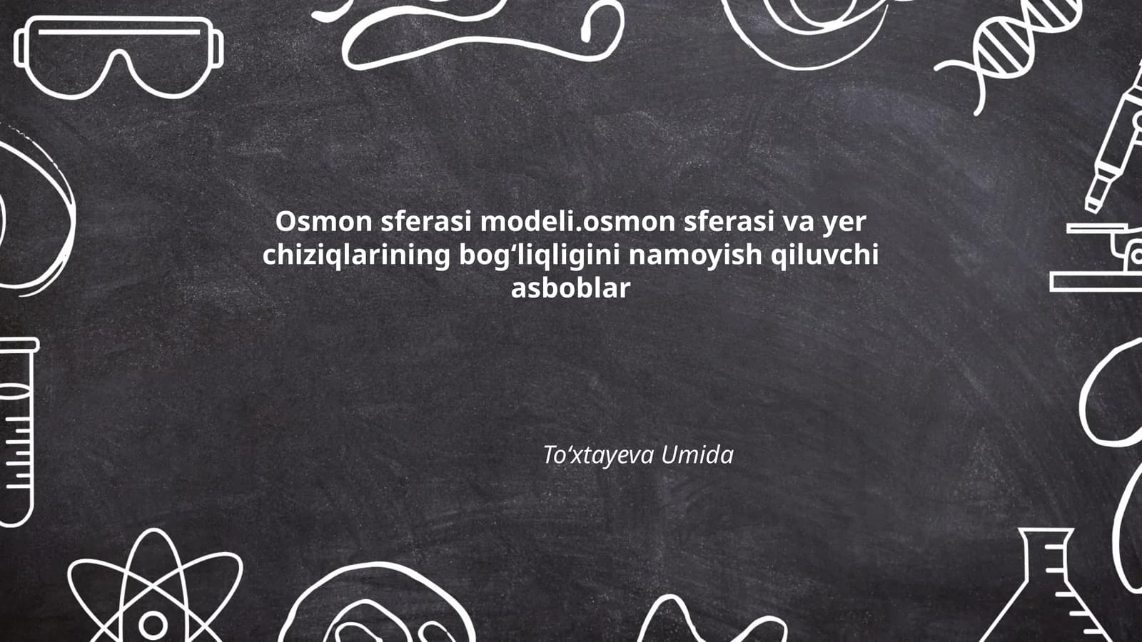 Osmon sferasi modeli