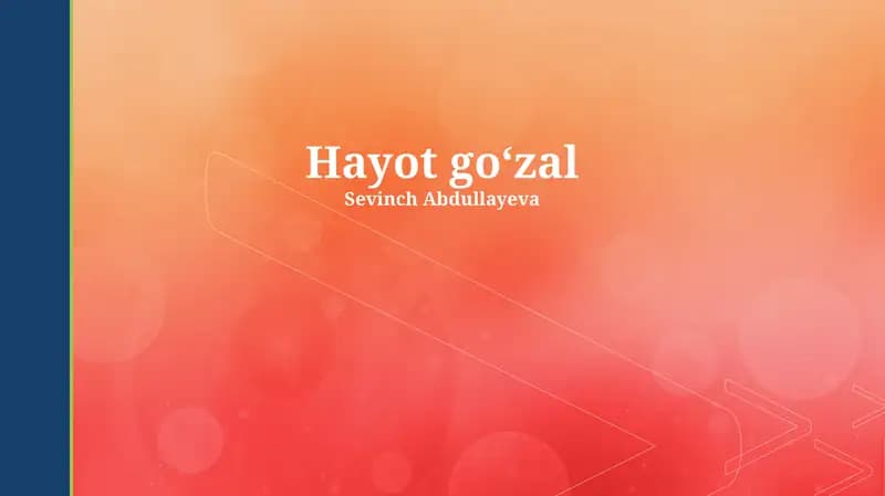 Hayot goʻzal