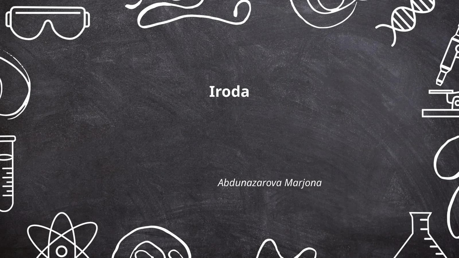 Iroda madaniyati