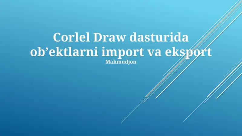Corlel Draw