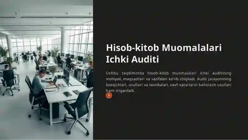 Hisob-kitob Muomalalari Ichki Auditi