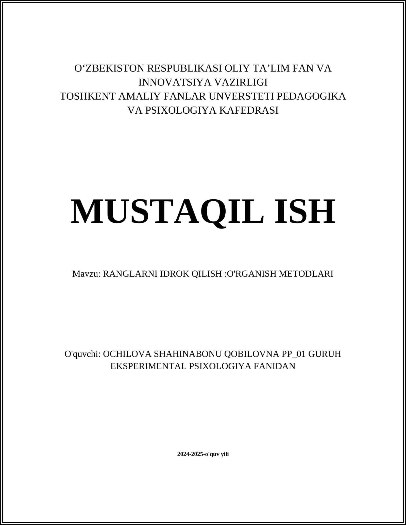 Ranglar psixologiyasi