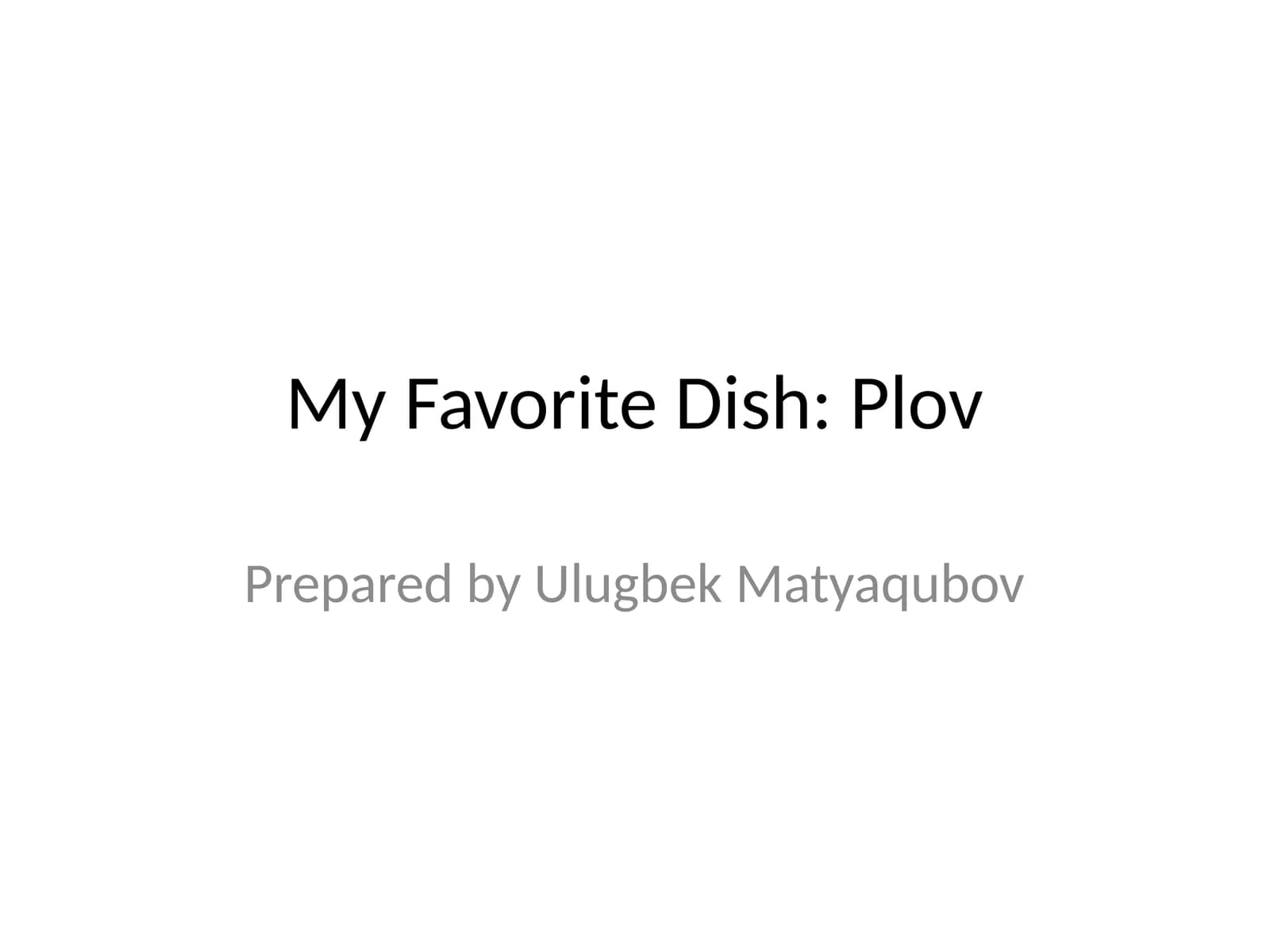 Plov
