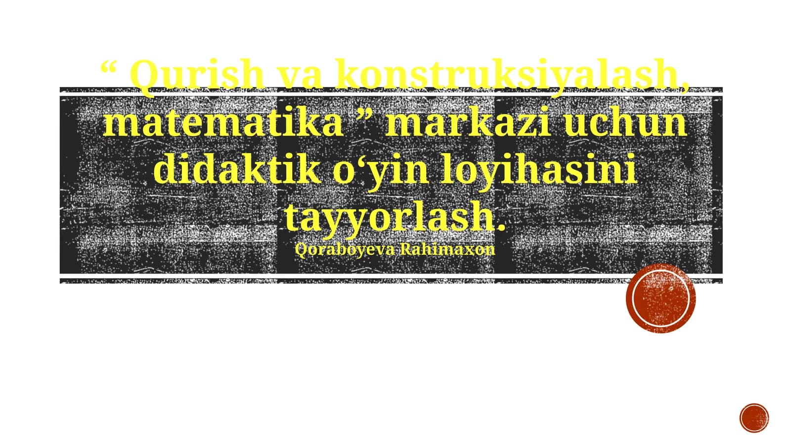 Qurish va konstruksiyalash, matematika