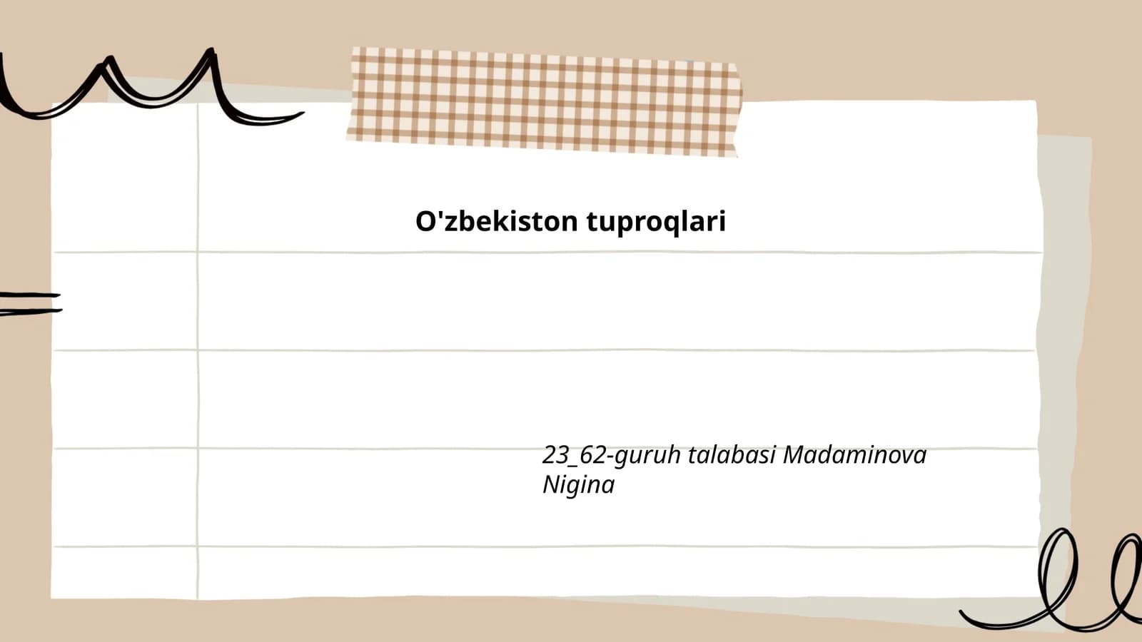 O'zbekiston tuproqlari