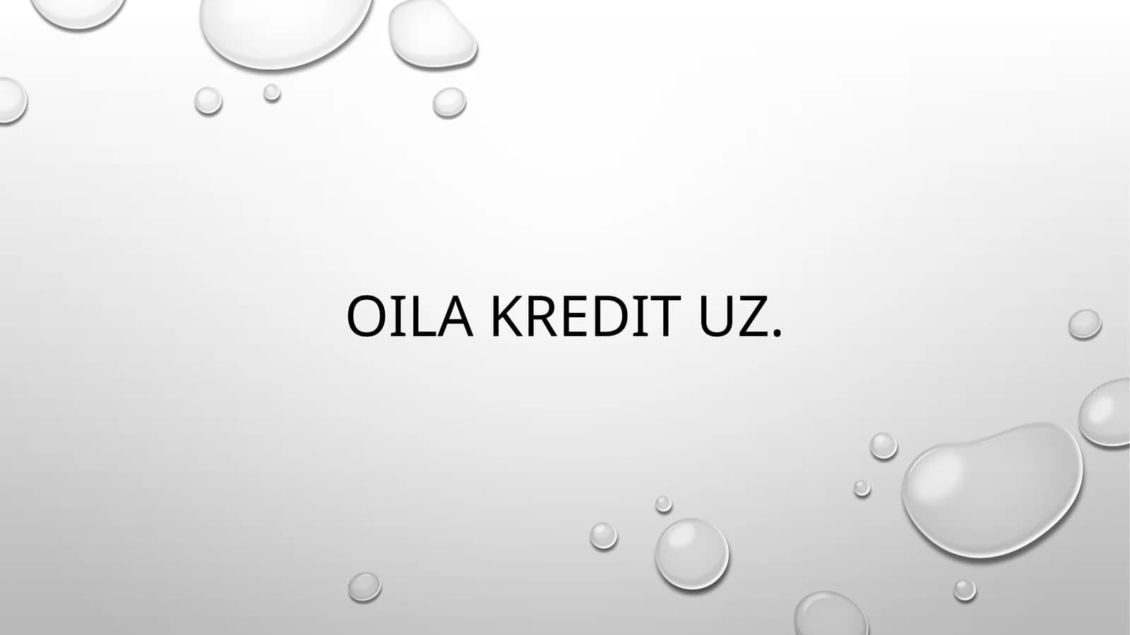 OILAVIY TADBIRKORLIK XAQIDA